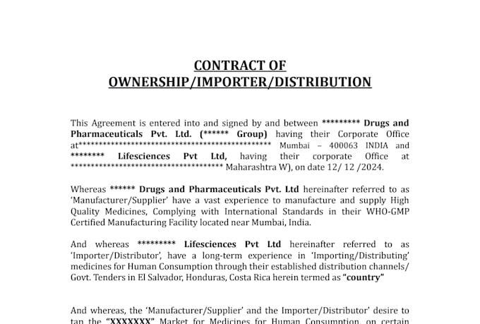 draft professional legal documents